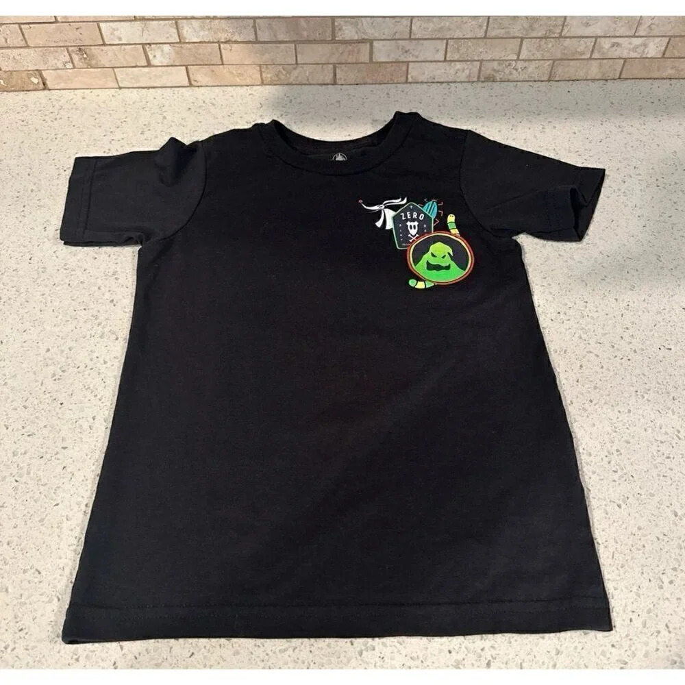 Boys Disney Nightmare Before‎ Christmas T Shirt Jack Zero Oogie Boogie b15